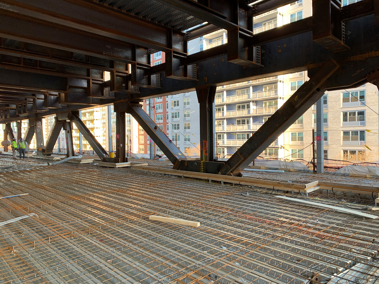 Severud - AISC IDEAS2 Awards - NYU Paulson Center - 14 - Fifth Floor Transfer Truss - photo by Davis Brody Bond.jpg