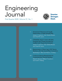Dimensional Tolerances and Length Determination of High-Strength Bolts